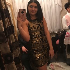 Black dress with good detail